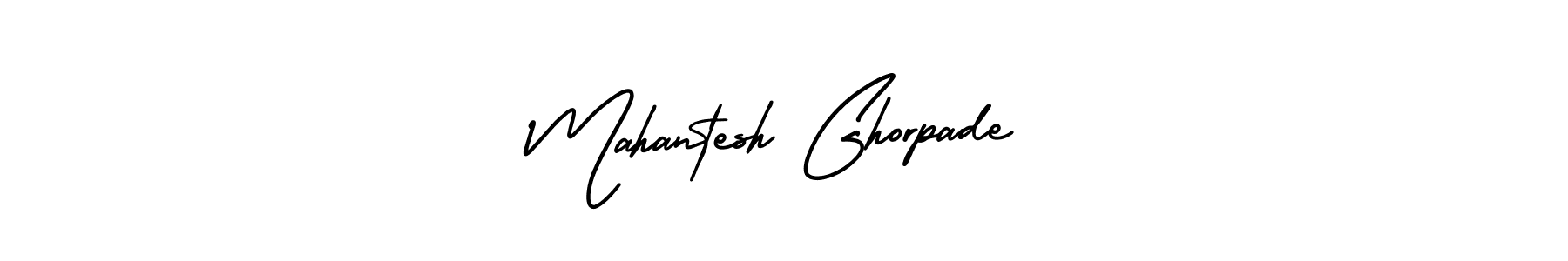 Design your own signature with our free online signature maker. With this signature software, you can create a handwritten (AmerikaSignatureDemo-Regular) signature for name Mahantesh Ghorpade. Mahantesh Ghorpade signature style 3 images and pictures png