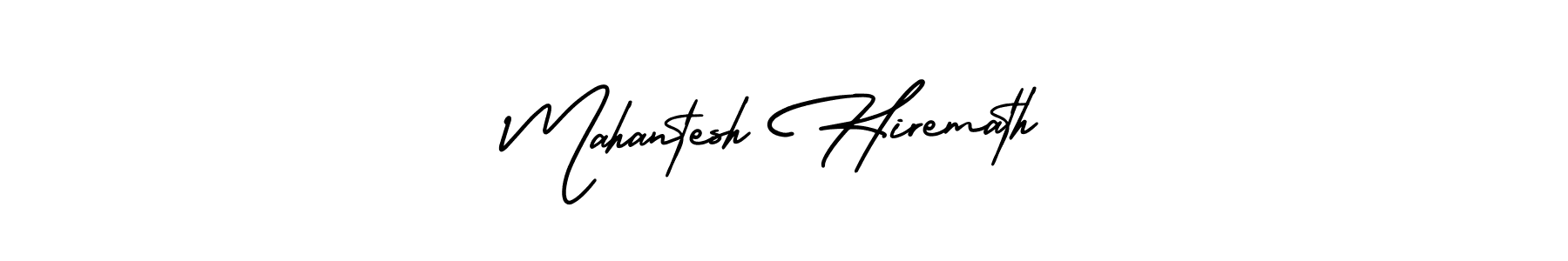 Make a beautiful signature design for name Mahantesh Hiremath. With this signature (AmerikaSignatureDemo-Regular) style, you can create a handwritten signature for free. Mahantesh Hiremath signature style 3 images and pictures png