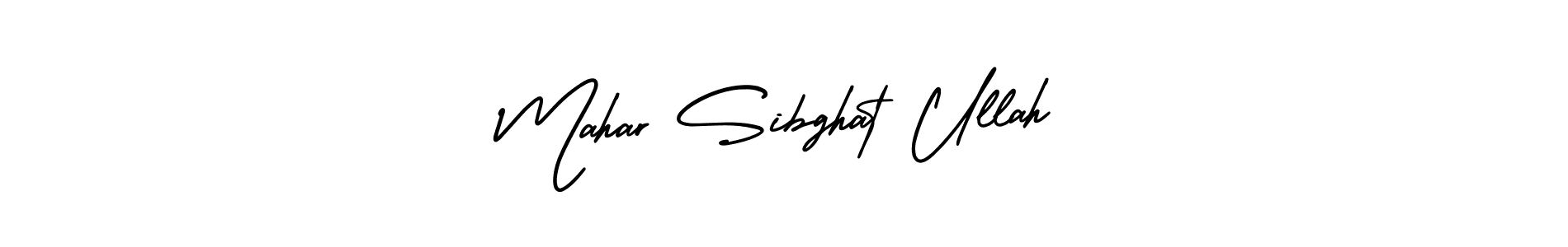 Similarly AmerikaSignatureDemo-Regular is the best handwritten signature design. Signature creator online .You can use it as an online autograph creator for name Mahar Sibghat Ullah. Mahar Sibghat Ullah signature style 3 images and pictures png