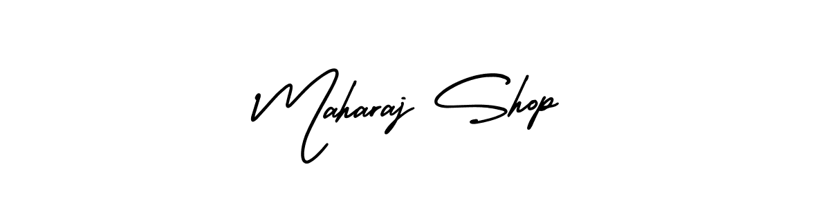 This is the best signature style for the Maharaj Shop name. Also you like these signature font (AmerikaSignatureDemo-Regular). Mix name signature. Maharaj Shop signature style 3 images and pictures png