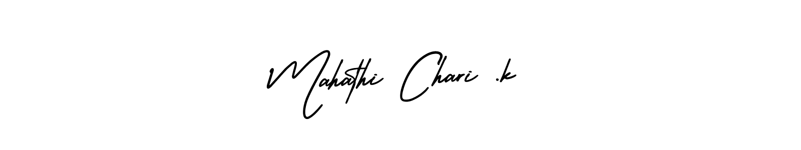 This is the best signature style for the Mahathi Chari .k name. Also you like these signature font (AmerikaSignatureDemo-Regular). Mix name signature. Mahathi Chari .k signature style 3 images and pictures png