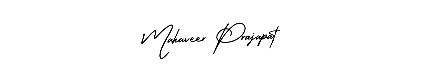 How to Draw Mahaveer Prajapat signature style? AmerikaSignatureDemo-Regular is a latest design signature styles for name Mahaveer Prajapat. Mahaveer Prajapat signature style 3 images and pictures png