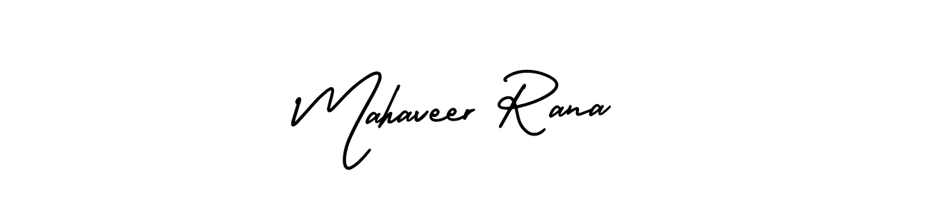 Create a beautiful signature design for name Mahaveer Rana. With this signature (AmerikaSignatureDemo-Regular) fonts, you can make a handwritten signature for free. Mahaveer Rana signature style 3 images and pictures png