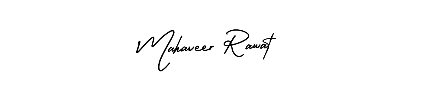 How to make Mahaveer Rawat signature? AmerikaSignatureDemo-Regular is a professional autograph style. Create handwritten signature for Mahaveer Rawat name. Mahaveer Rawat signature style 3 images and pictures png