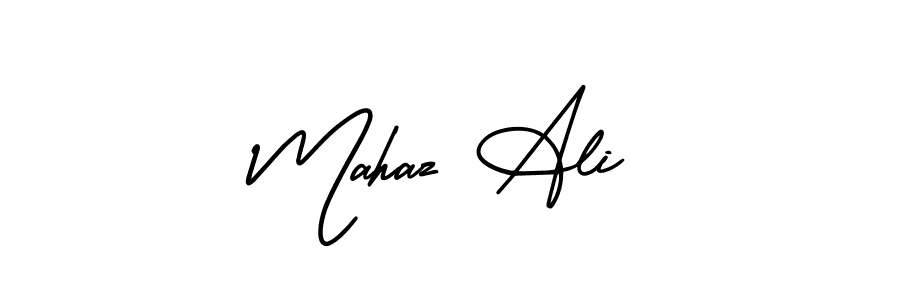 Also we have Mahaz Ali name is the best signature style. Create professional handwritten signature collection using AmerikaSignatureDemo-Regular autograph style. Mahaz Ali signature style 3 images and pictures png