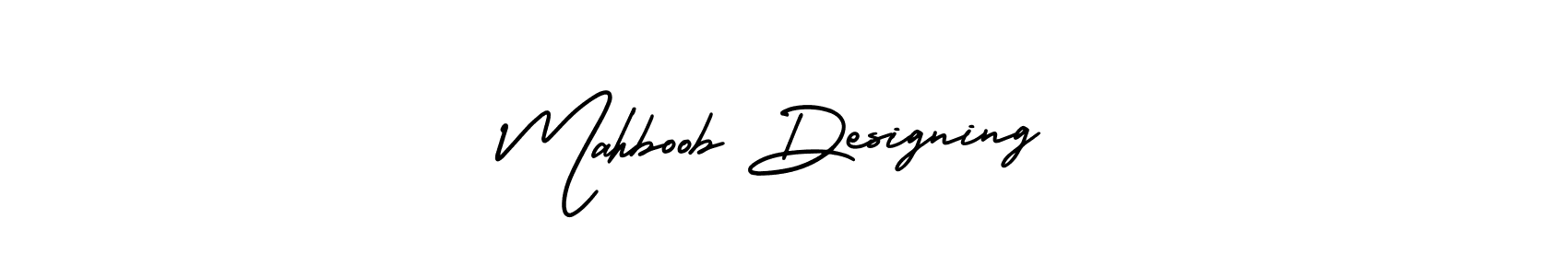 It looks lik you need a new signature style for name Mahboob Designing. Design unique handwritten (AmerikaSignatureDemo-Regular) signature with our free signature maker in just a few clicks. Mahboob Designing signature style 3 images and pictures png