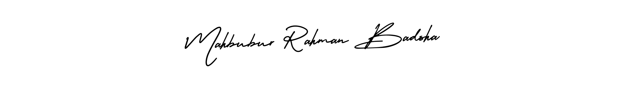 Mahbubur Rahman Badsha stylish signature style. Best Handwritten Sign (AmerikaSignatureDemo-Regular) for my name. Handwritten Signature Collection Ideas for my name Mahbubur Rahman Badsha. Mahbubur Rahman Badsha signature style 3 images and pictures png