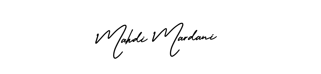 How to make Mahdi Mardani name signature. Use AmerikaSignatureDemo-Regular style for creating short signs online. This is the latest handwritten sign. Mahdi Mardani signature style 3 images and pictures png