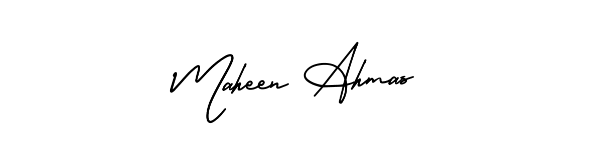How to Draw Maheen Ahmas signature style? AmerikaSignatureDemo-Regular is a latest design signature styles for name Maheen Ahmas. Maheen Ahmas signature style 3 images and pictures png
