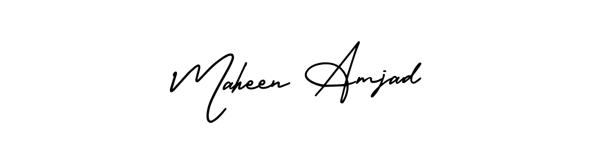 Here are the top 10 professional signature styles for the name Maheen Amjad. These are the best autograph styles you can use for your name. Maheen Amjad signature style 3 images and pictures png