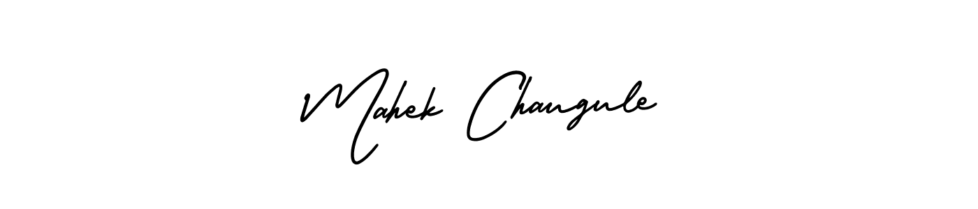 Make a short Mahek Chaugule signature style. Manage your documents anywhere anytime using AmerikaSignatureDemo-Regular. Create and add eSignatures, submit forms, share and send files easily. Mahek Chaugule signature style 3 images and pictures png