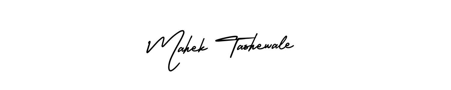 You can use this online signature creator to create a handwritten signature for the name Mahek Tashewale. This is the best online autograph maker. Mahek Tashewale signature style 3 images and pictures png