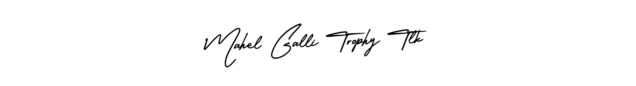 How to Draw Mahel Galli Trophy Tlk signature style? AmerikaSignatureDemo-Regular is a latest design signature styles for name Mahel Galli Trophy Tlk. Mahel Galli Trophy Tlk signature style 3 images and pictures png
