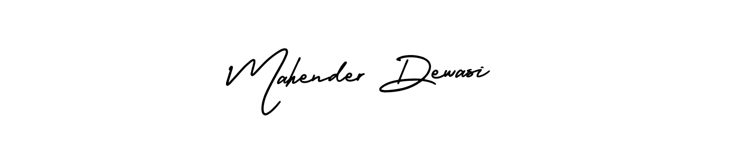 Make a short Mahender Dewasi signature style. Manage your documents anywhere anytime using AmerikaSignatureDemo-Regular. Create and add eSignatures, submit forms, share and send files easily. Mahender Dewasi signature style 3 images and pictures png