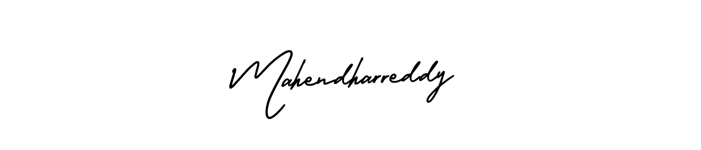 How to make Mahendharreddy signature? AmerikaSignatureDemo-Regular is a professional autograph style. Create handwritten signature for Mahendharreddy name. Mahendharreddy signature style 3 images and pictures png