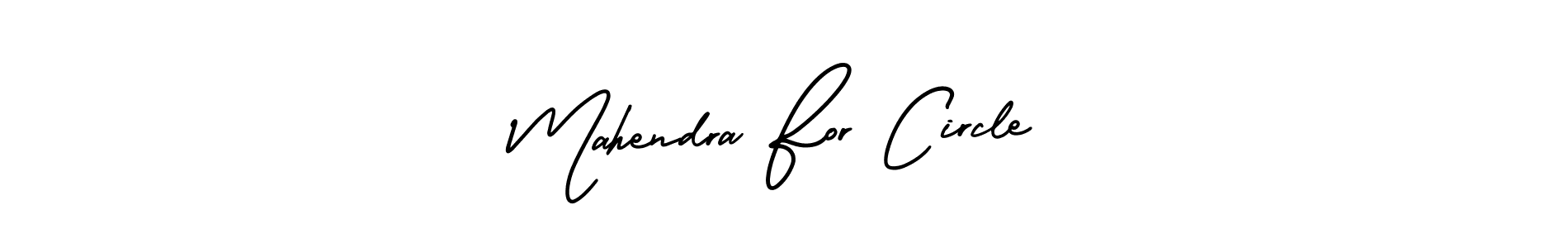 How to Draw Mahendra For Circle signature style? AmerikaSignatureDemo-Regular is a latest design signature styles for name Mahendra For Circle. Mahendra For Circle signature style 3 images and pictures png