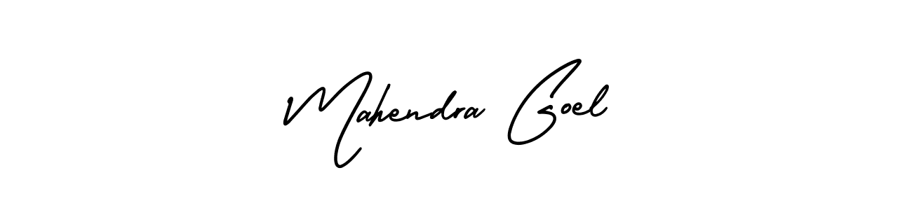 Also You can easily find your signature by using the search form. We will create Mahendra Goel name handwritten signature images for you free of cost using AmerikaSignatureDemo-Regular sign style. Mahendra Goel signature style 3 images and pictures png