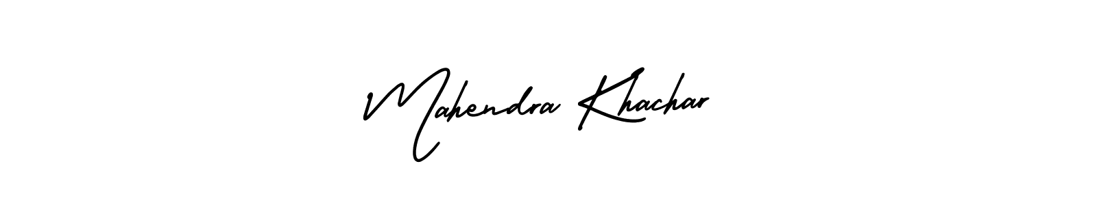 Once you've used our free online signature maker to create your best signature AmerikaSignatureDemo-Regular style, it's time to enjoy all of the benefits that Mahendra Khachar name signing documents. Mahendra Khachar signature style 3 images and pictures png