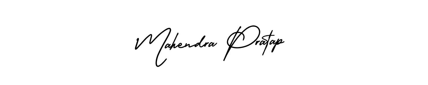How to Draw Mahendra Pratap signature style? AmerikaSignatureDemo-Regular is a latest design signature styles for name Mahendra Pratap. Mahendra Pratap signature style 3 images and pictures png
