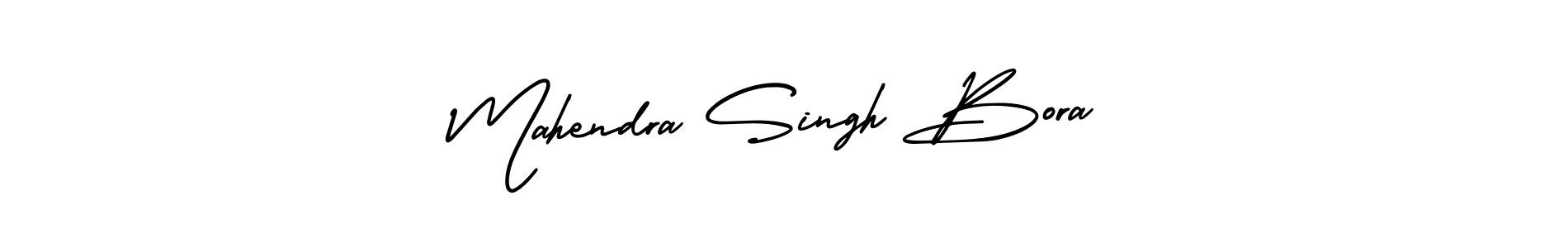 Also You can easily find your signature by using the search form. We will create Mahendra Singh Bora name handwritten signature images for you free of cost using AmerikaSignatureDemo-Regular sign style. Mahendra Singh Bora signature style 3 images and pictures png