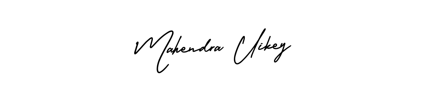 Use a signature maker to create a handwritten signature online. With this signature software, you can design (AmerikaSignatureDemo-Regular) your own signature for name Mahendra Uikey. Mahendra Uikey signature style 3 images and pictures png
