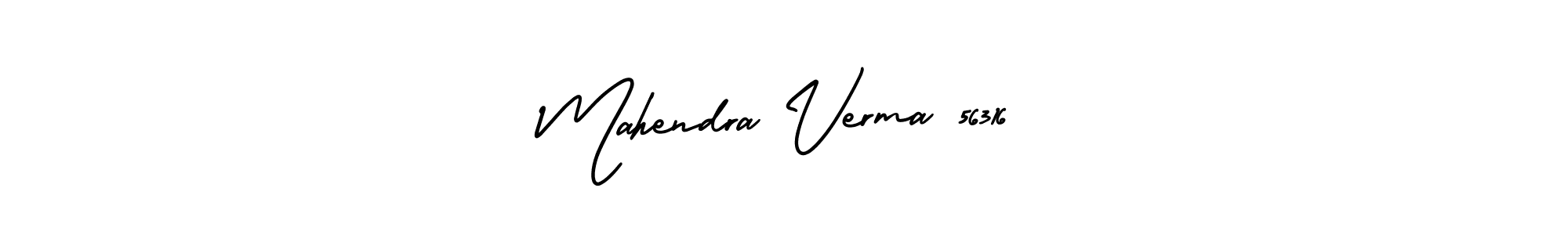 How to make Mahendra Verma 56316 name signature. Use AmerikaSignatureDemo-Regular style for creating short signs online. This is the latest handwritten sign. Mahendra Verma 56316 signature style 3 images and pictures png