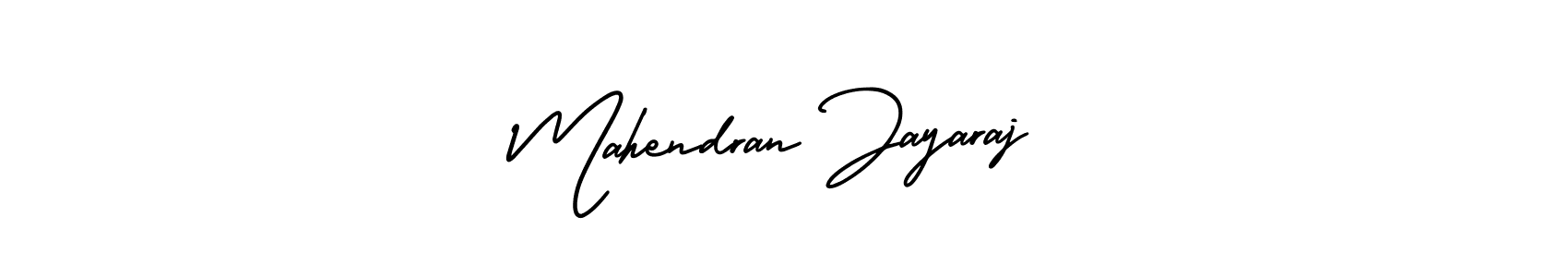 Mahendran Jayaraj stylish signature style. Best Handwritten Sign (AmerikaSignatureDemo-Regular) for my name. Handwritten Signature Collection Ideas for my name Mahendran Jayaraj. Mahendran Jayaraj signature style 3 images and pictures png