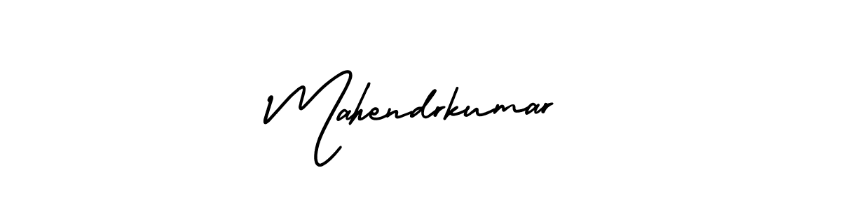 Mahendrkumar stylish signature style. Best Handwritten Sign (AmerikaSignatureDemo-Regular) for my name. Handwritten Signature Collection Ideas for my name Mahendrkumar. Mahendrkumar signature style 3 images and pictures png