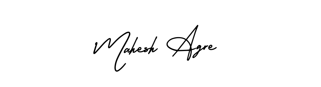 Make a short Mahesh Agre signature style. Manage your documents anywhere anytime using AmerikaSignatureDemo-Regular. Create and add eSignatures, submit forms, share and send files easily. Mahesh Agre signature style 3 images and pictures png