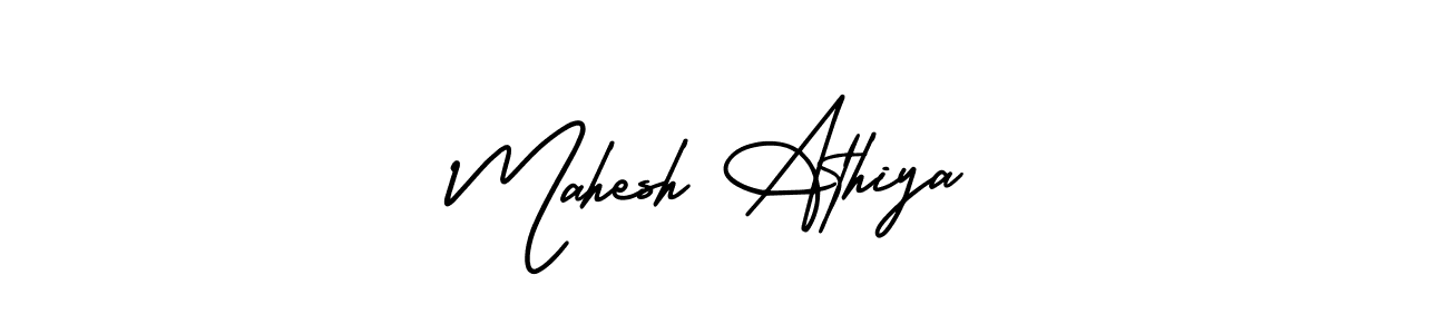 Best and Professional Signature Style for Mahesh Athiya. AmerikaSignatureDemo-Regular Best Signature Style Collection. Mahesh Athiya signature style 3 images and pictures png