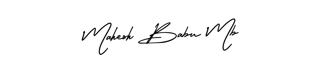 Once you've used our free online signature maker to create your best signature AmerikaSignatureDemo-Regular style, it's time to enjoy all of the benefits that Mahesh Babu Mb name signing documents. Mahesh Babu Mb signature style 3 images and pictures png