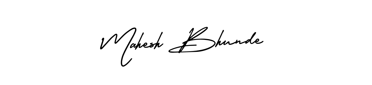 How to make Mahesh Bhunde signature? AmerikaSignatureDemo-Regular is a professional autograph style. Create handwritten signature for Mahesh Bhunde name. Mahesh Bhunde signature style 3 images and pictures png