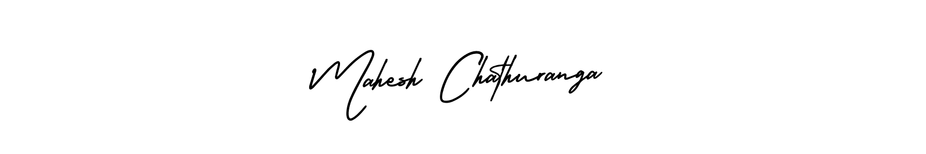 Also we have Mahesh Chathuranga name is the best signature style. Create professional handwritten signature collection using AmerikaSignatureDemo-Regular autograph style. Mahesh Chathuranga signature style 3 images and pictures png