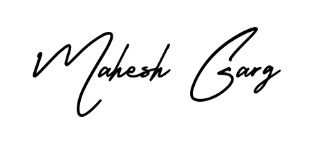 AmerikaSignatureDemo-Regular is a professional signature style that is perfect for those who want to add a touch of class to their signature. Get Mahesh Garg name fancy signature for free. Mahesh Garg signature style 3 images and pictures png