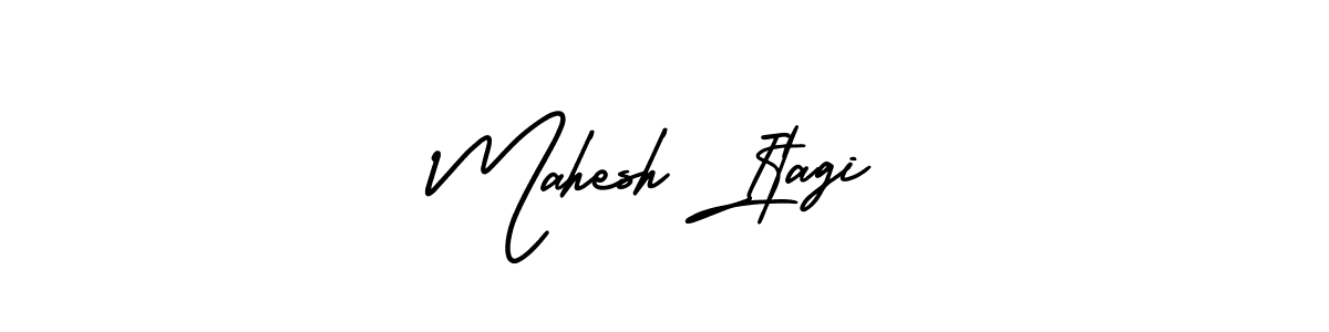 Also You can easily find your signature by using the search form. We will create Mahesh Itagi name handwritten signature images for you free of cost using AmerikaSignatureDemo-Regular sign style. Mahesh Itagi signature style 3 images and pictures png
