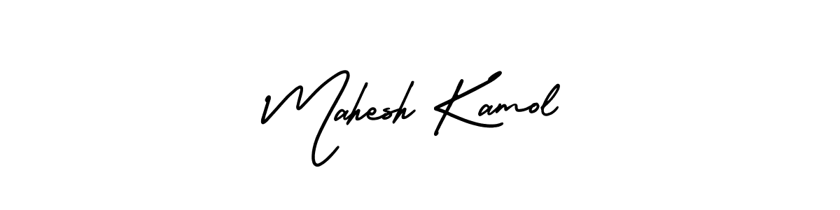 Create a beautiful signature design for name Mahesh Kamol. With this signature (AmerikaSignatureDemo-Regular) fonts, you can make a handwritten signature for free. Mahesh Kamol signature style 3 images and pictures png