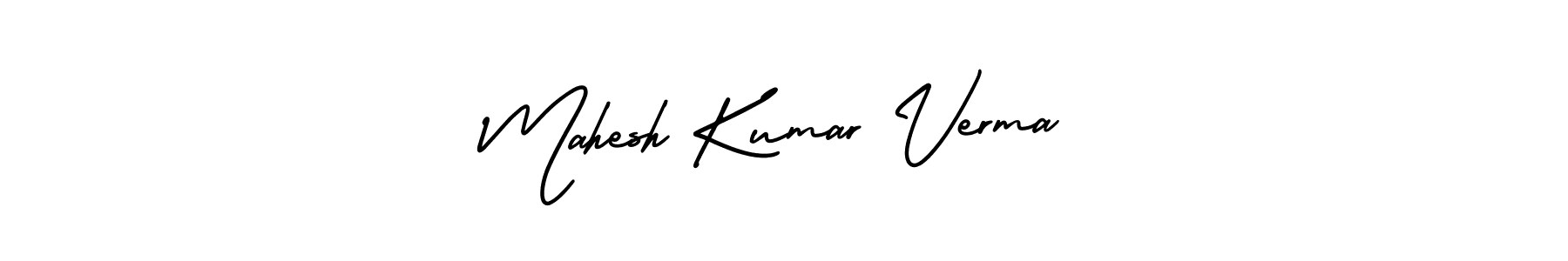 Make a short Mahesh Kumar Verma signature style. Manage your documents anywhere anytime using AmerikaSignatureDemo-Regular. Create and add eSignatures, submit forms, share and send files easily. Mahesh Kumar Verma signature style 3 images and pictures png