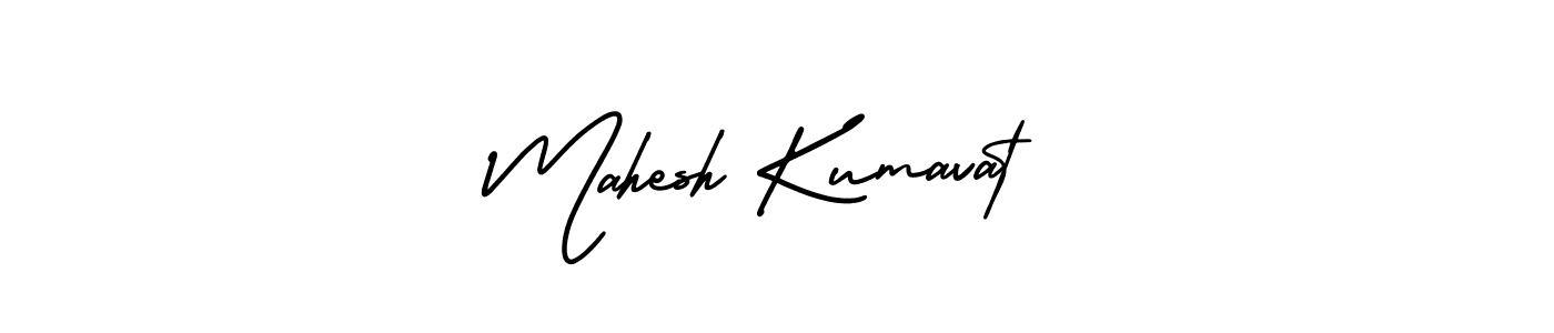 Make a short Mahesh Kumavat signature style. Manage your documents anywhere anytime using AmerikaSignatureDemo-Regular. Create and add eSignatures, submit forms, share and send files easily. Mahesh Kumavat signature style 3 images and pictures png