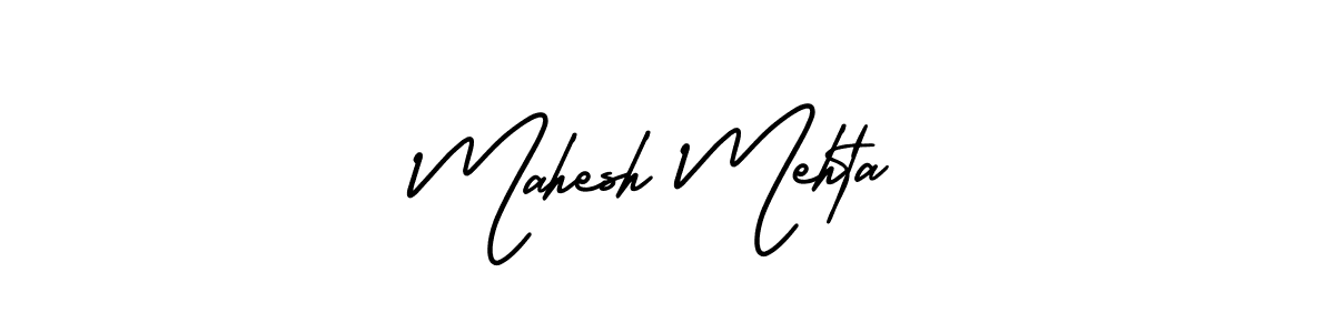 How to Draw Mahesh Mehta signature style? AmerikaSignatureDemo-Regular is a latest design signature styles for name Mahesh Mehta. Mahesh Mehta signature style 3 images and pictures png