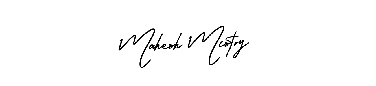How to make Mahesh Mistry name signature. Use AmerikaSignatureDemo-Regular style for creating short signs online. This is the latest handwritten sign. Mahesh Mistry signature style 3 images and pictures png