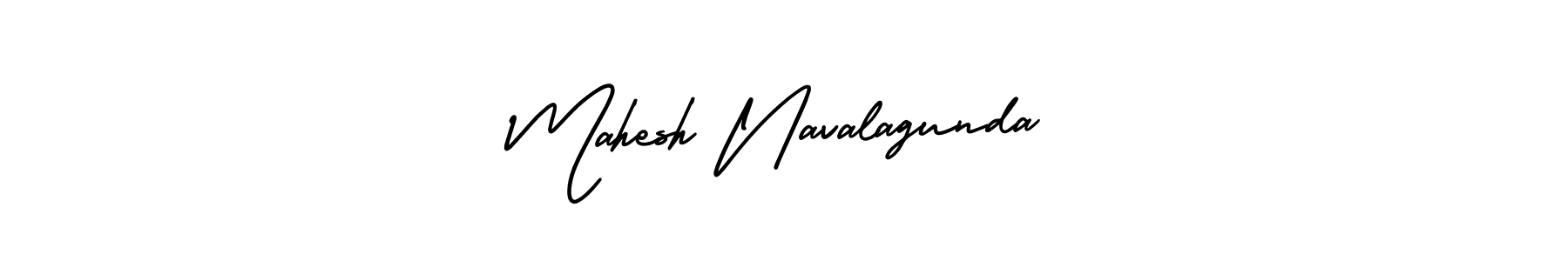 Create a beautiful signature design for name Mahesh Navalagunda. With this signature (AmerikaSignatureDemo-Regular) fonts, you can make a handwritten signature for free. Mahesh Navalagunda signature style 3 images and pictures png