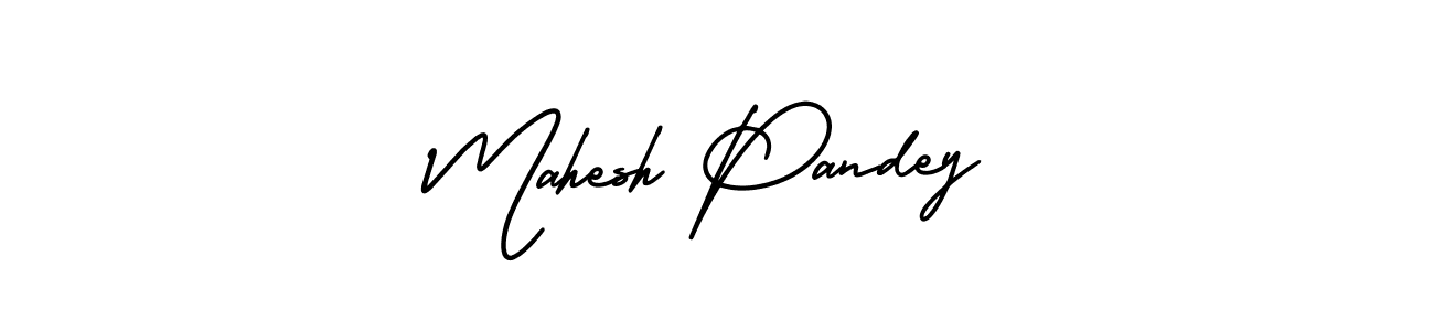 Use a signature maker to create a handwritten signature online. With this signature software, you can design (AmerikaSignatureDemo-Regular) your own signature for name Mahesh Pandey. Mahesh Pandey signature style 3 images and pictures png
