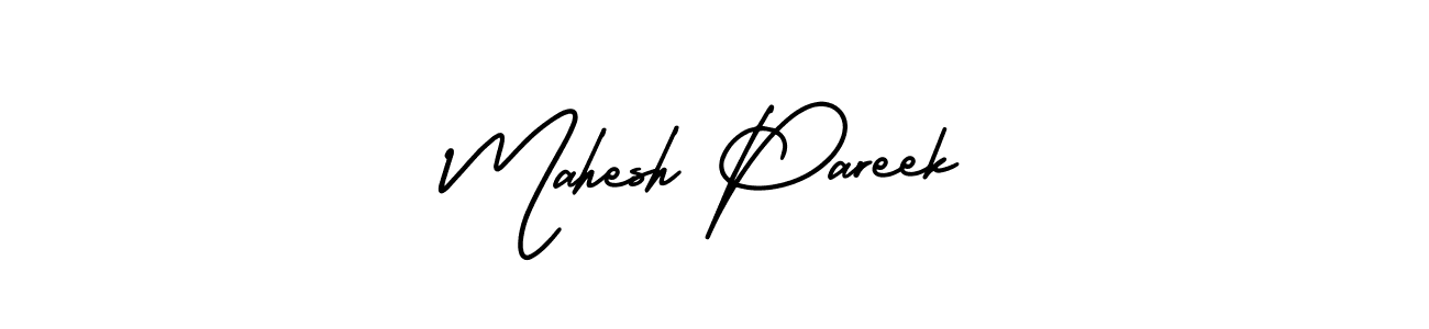 if you are searching for the best signature style for your name Mahesh Pareek. so please give up your signature search. here we have designed multiple signature styles  using AmerikaSignatureDemo-Regular. Mahesh Pareek signature style 3 images and pictures png