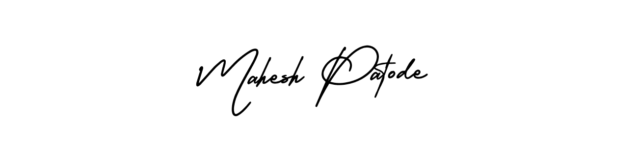 Similarly AmerikaSignatureDemo-Regular is the best handwritten signature design. Signature creator online .You can use it as an online autograph creator for name Mahesh Patode. Mahesh Patode signature style 3 images and pictures png