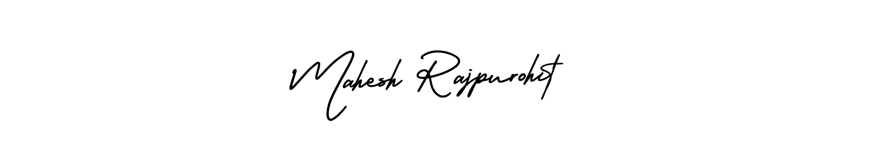 Make a beautiful signature design for name Mahesh Rajpurohit. With this signature (AmerikaSignatureDemo-Regular) style, you can create a handwritten signature for free. Mahesh Rajpurohit signature style 3 images and pictures png