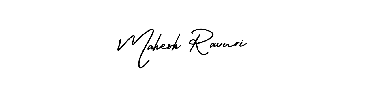 How to make Mahesh Ravuri signature? AmerikaSignatureDemo-Regular is a professional autograph style. Create handwritten signature for Mahesh Ravuri name. Mahesh Ravuri signature style 3 images and pictures png