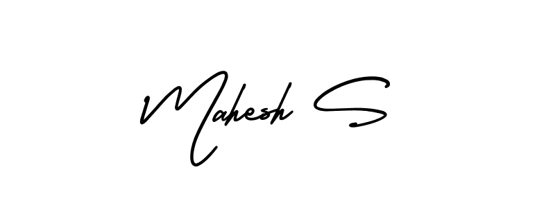 Once you've used our free online signature maker to create your best signature AmerikaSignatureDemo-Regular style, it's time to enjoy all of the benefits that Mahesh S name signing documents. Mahesh S signature style 3 images and pictures png
