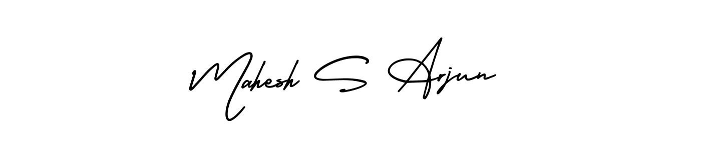 Check out images of Autograph of Mahesh S Arjun name. Actor Mahesh S Arjun Signature Style. AmerikaSignatureDemo-Regular is a professional sign style online. Mahesh S Arjun signature style 3 images and pictures png