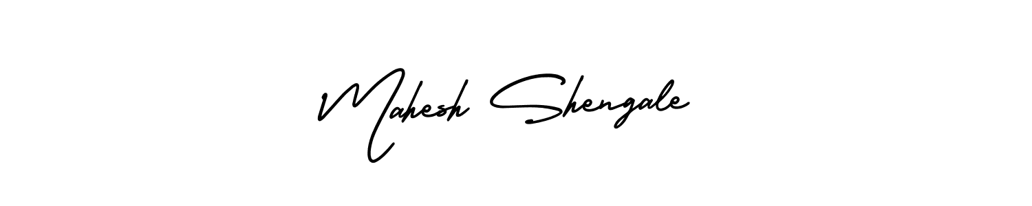 How to make Mahesh Shengale signature? AmerikaSignatureDemo-Regular is a professional autograph style. Create handwritten signature for Mahesh Shengale name. Mahesh Shengale signature style 3 images and pictures png