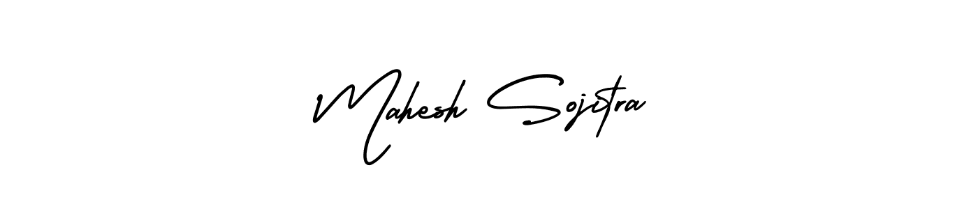 How to make Mahesh Sojitra signature? AmerikaSignatureDemo-Regular is a professional autograph style. Create handwritten signature for Mahesh Sojitra name. Mahesh Sojitra signature style 3 images and pictures png